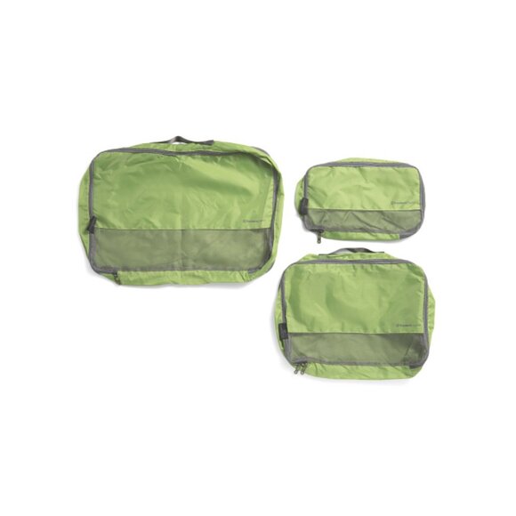 TRAVELERS CHOICE Green 3pc Packing Cube Set - Picture 1 of 1